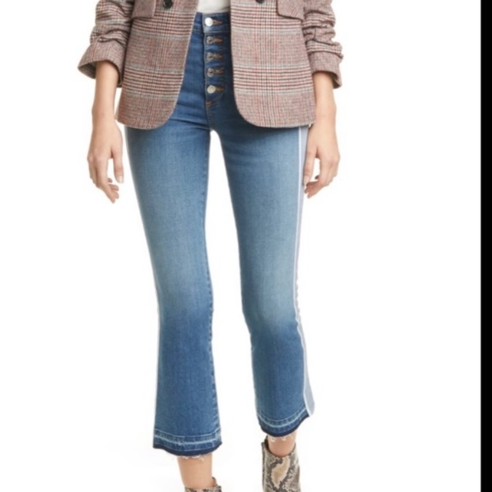 Veronica Beard Carolyn Baby Boot High Rise Jeans - Picture 12 of 16